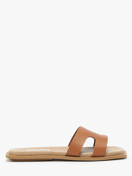 Mules Sofia En Cuir Steve madden Marron accessoires 11003523