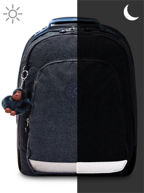 Sac à Dos 2 Compartiments Kipling Bleu back to school KI6969 vue secondaire 4