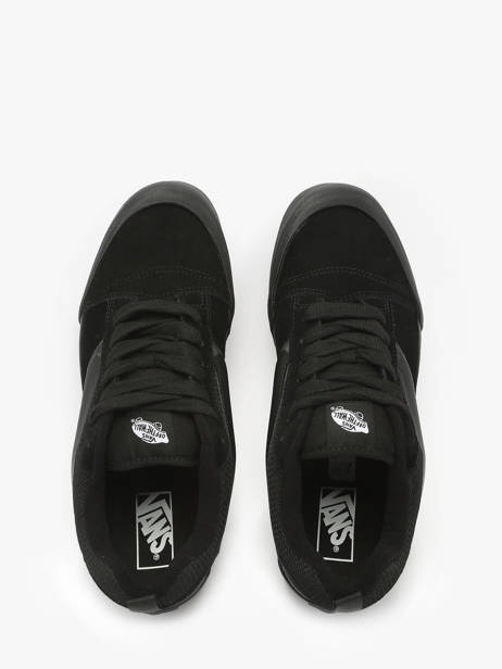 Sneakers In Leather Vans Black men 9QCBKA1 other view 3