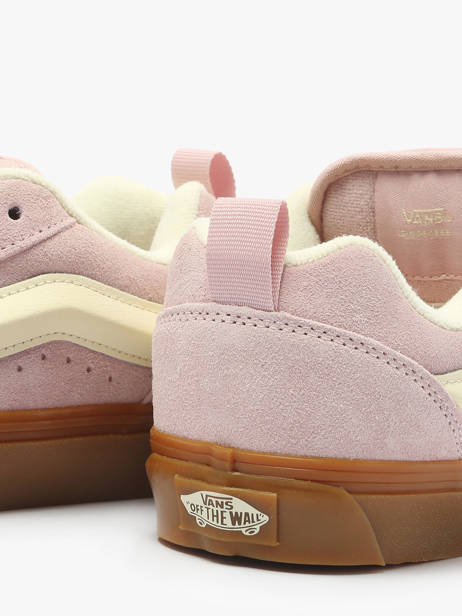 Sneakers En Cuir Vans Rose women D6ZO3N vue secondaire 3