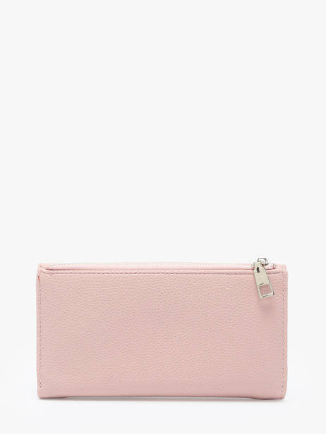 Wallet With Coin Purse Miniprix Pink grained 78COK872 other view 2