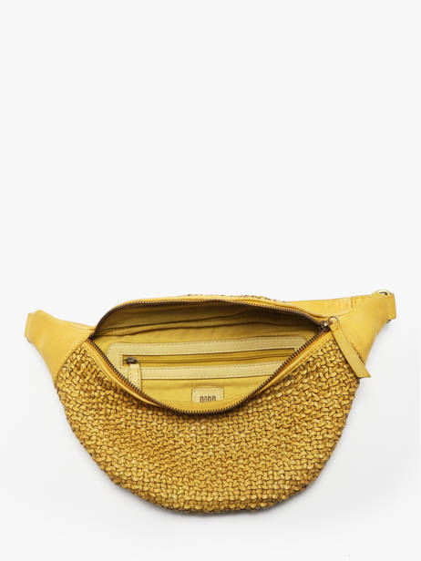 Belt Bag Biba Yellow leather BRI5L other view 3