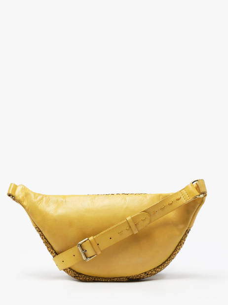 Belt Bag Biba Yellow leather BRI5L other view 4