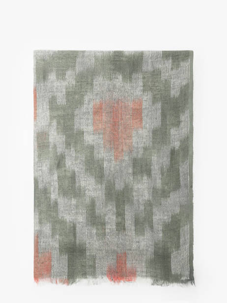 Foulard Stone En Lin 100x100cm Biba Multicolore accessoires RI267A