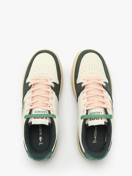 Sneakers L001 Set In Leather Lacoste White women 9SFA0088 other view 4