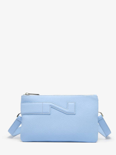 Sac Bandoulière Florence Cuir Nathan baume Bleu n city 4