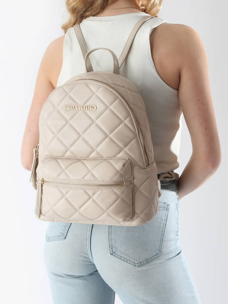 Backpack Valentino White ocarina VBS3K37R other view 1