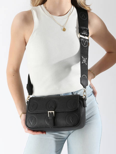 Shoulder Bag Samba Re Valentino Black samba re VBS8ZG09 other view 1