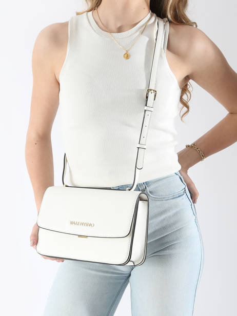 Sac Bandoulière Flap Re Valentino Blanc flap re VBS8ZT09 vue secondaire 1