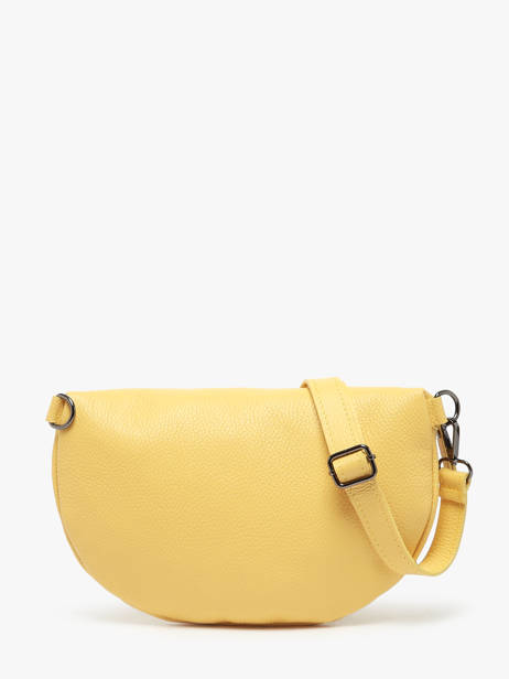 Sac Banane Caviar Cuir Milano Jaune caviar CA21123 vue secondaire 4
