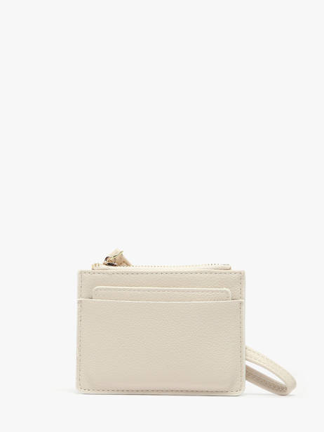 Coin Purse With Card Holder Miniprix Beige slim 78SM2680