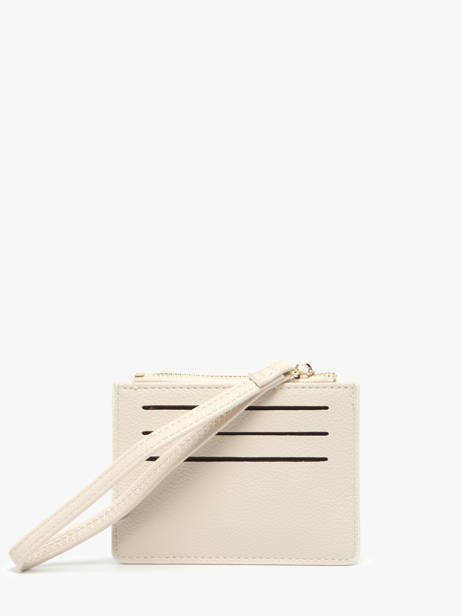 Coin Purse With Card Holder Miniprix Beige slim 78SM2680 other view 2
