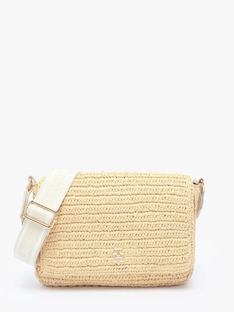 Sac Bandoulière Th Spring Logo Polyurethane Tommy hilfiger Blanc th spring logo AW17224