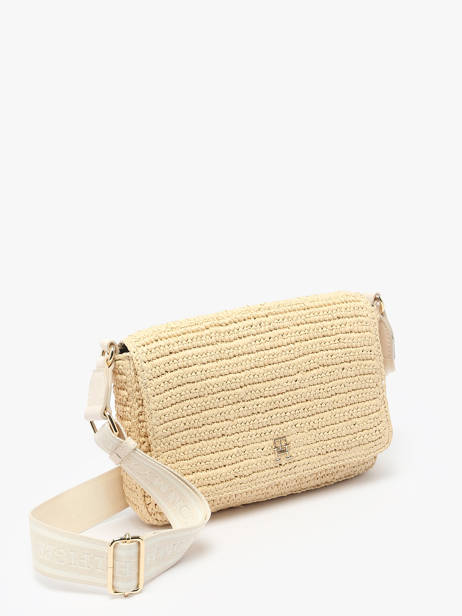 Sac Bandoulière Th Spring Logo Polyurethane Tommy hilfiger Blanc th spring logo AW17224 vue secondaire 2