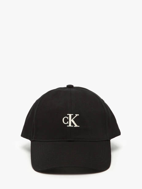 Casquette Calvin klein jeans Noir monogram embro 4K5024G