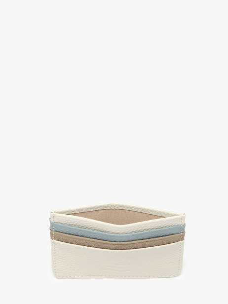 Porte-cartes Cuir Crinkles Blanc caviar 14320C vue secondaire 1