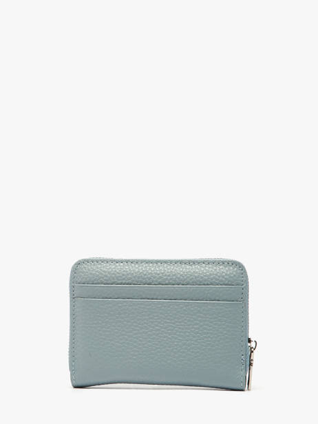 Portefeuille Cuir Crinkles Bleu caviar 14326 vue secondaire 2