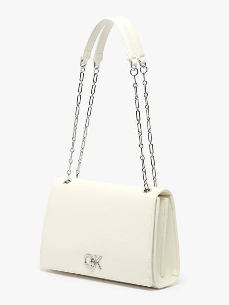 Crossbody Bag Ck Chain Calvin klein jeans White ck chain K613177 other view 2
