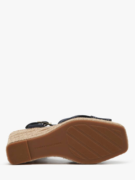 Sandals Tommy hilfiger Blue women 8668DW6 other view 4
