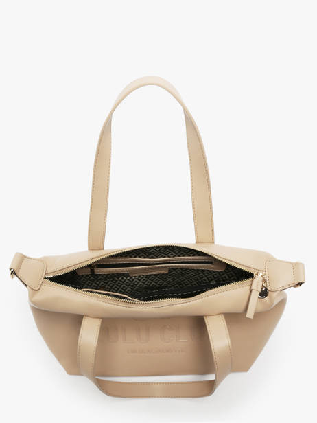 Shoulder Bag Logo Lulu castagnette Beige logo YVRAC other view 3