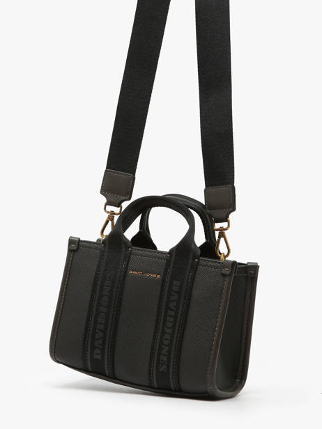 Sac PortÃ© Main Et BandouliÃ¨re La Baule David jones Noir la baule CM7459 vue secondaire 2