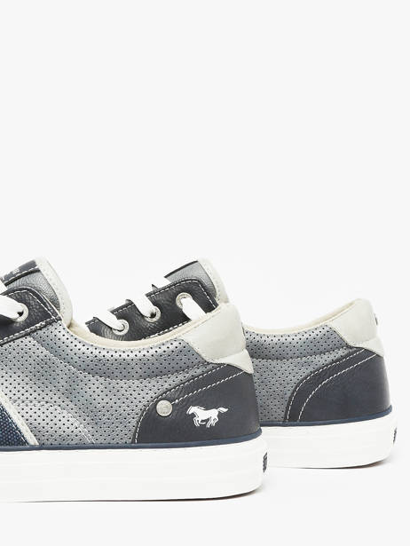 Sneakers Mustang Bleu men 4180308 vue secondaire 3