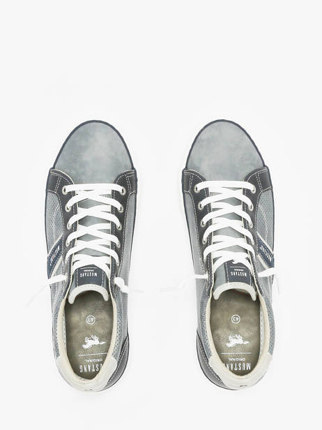 Sneakers Mustang Bleu men 4180308 vue secondaire 4