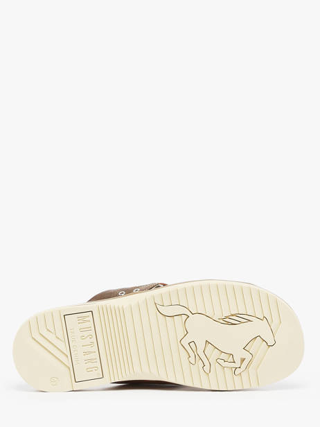 Mules Mustang Marron men 4152705 vue secondaire 4