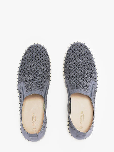 Moccasins Ilse jacobsen Blue men TULIP140 other view 3