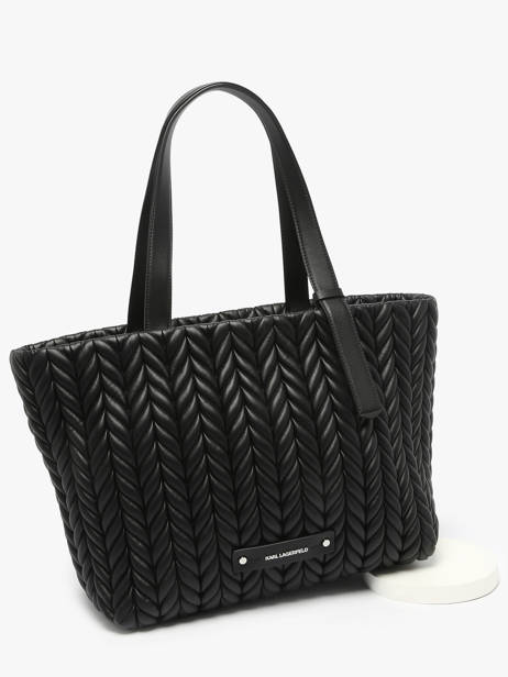 Shoulder Bag K Kushion Polyurethane Karl lagerfeld Black k kushion A2W30199 other view 2