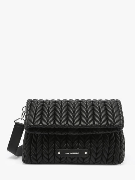 Shoulder Bag K Kushion Polyurethane Karl lagerfeld Black k kushion A2W30151