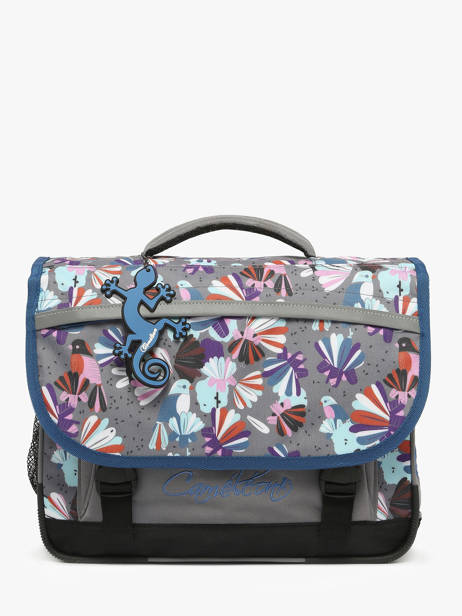 Satchel 2 Compartments Cameleon Gray actual PBBACA35