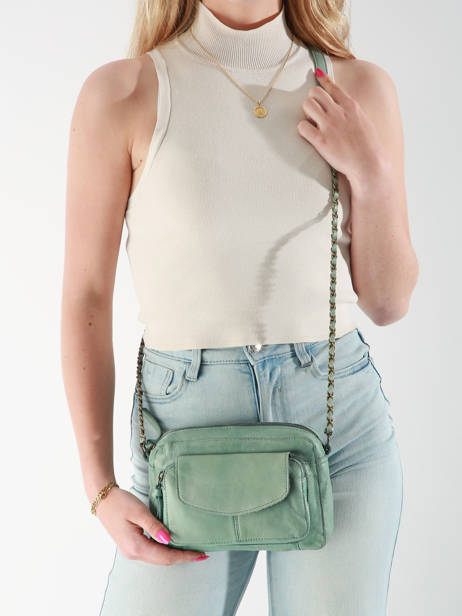 Crossbody Bag Pieces Green naina 17063358 other view 1