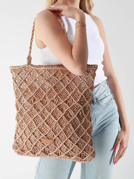 Sac Porté épaule Natural Biba Beige natural MSN1B vue secondaire 1