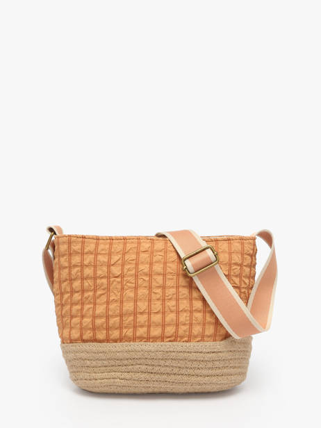 Shoulder Bag Gaufrette Le voyage en panier Orange gaufrette PM881 other view 4
