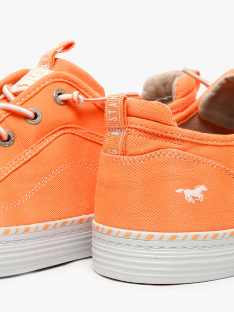 Sneakers Mustang Orange women 1376308 other view 3
