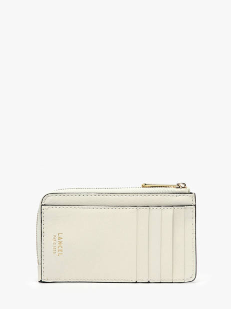 Leather AngÃ¨le Card Holder Lancel Beige angele A13158 other view 2