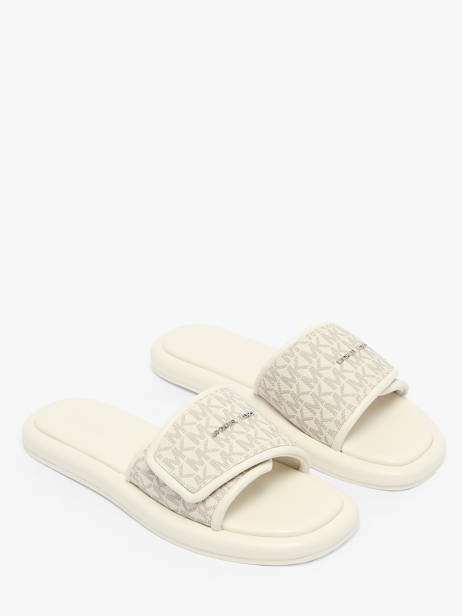Slippers Suki Michael kors White women KFA1B150 other view 2