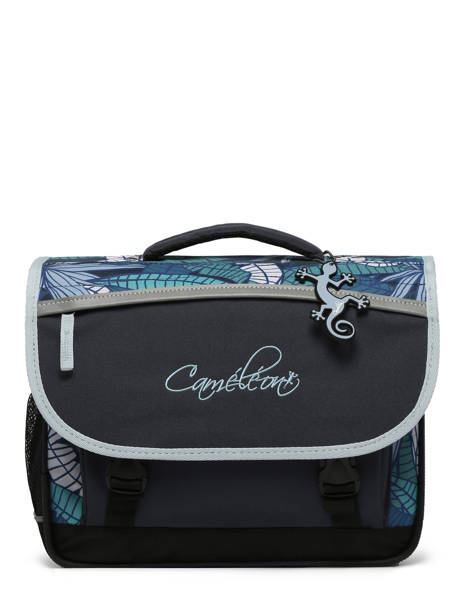 Cartable Enfant 2 Compartiments Cameleon Bleu actual BAS-CA35 vue secondaire 6