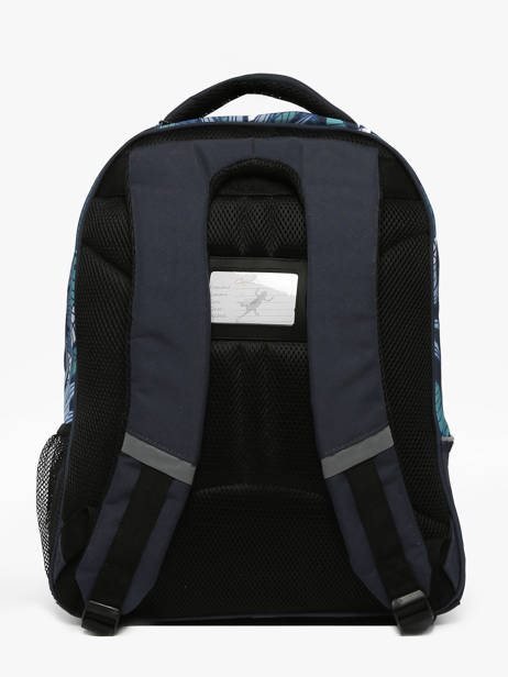 Sac Ã  Dos 2 Compartiments Cameleon Bleu actual SD45 vue secondaire 4