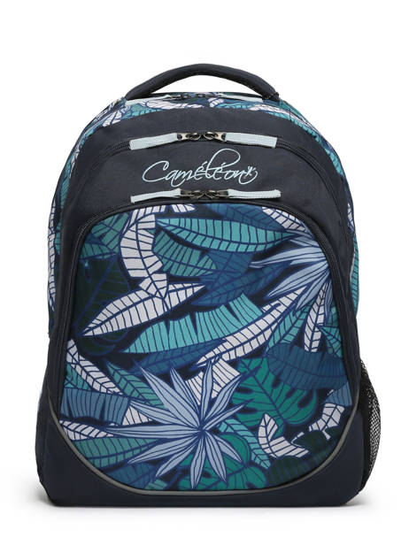 Sac Ã  Dos 2 Compartiments Cameleon Bleu actual SD45 vue secondaire 6