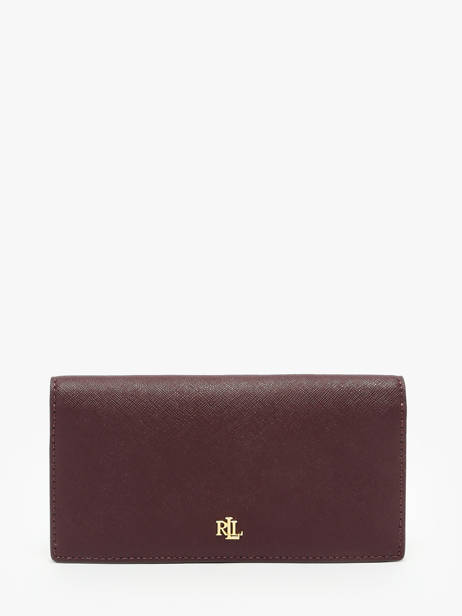 Wallet Leather Lauren ralph lauren Violet dryden 32802917