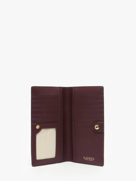 Wallet Leather Lauren ralph lauren Violet dryden 32802917 other view 1