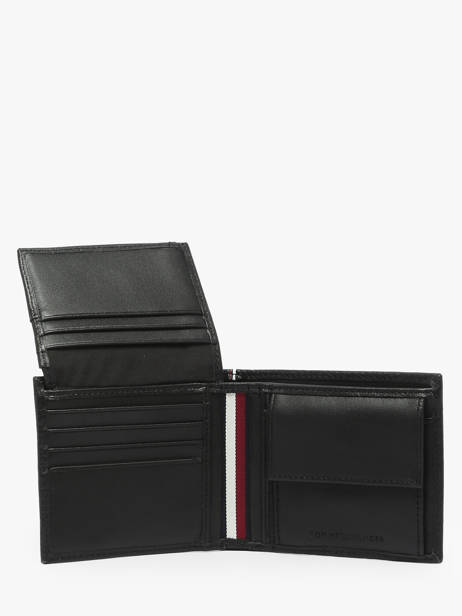 Crossbody Bag Leather Tommy hilfiger Black th premium AM12189 other view 2