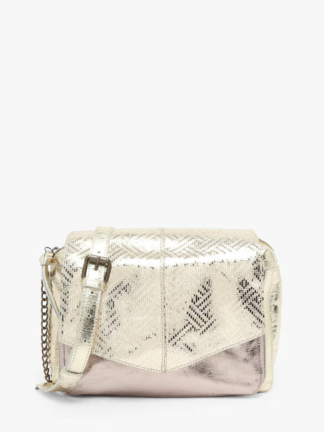 Crossbody Bag Selva Leather Pieces Gold selva 17149385
