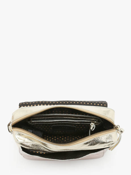 Crossbody Bag Selva Leather Pieces Gold selva 17149385 other view 3