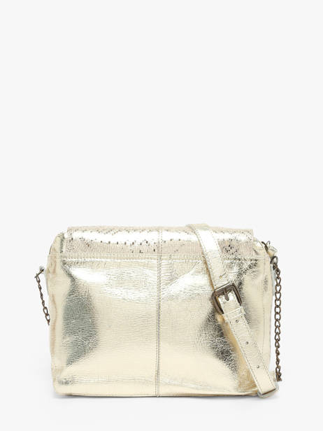 Crossbody Bag Selva Leather Pieces Gold selva 17149385 other view 4