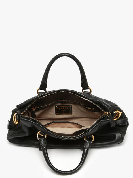 Preloved Leather Prada Tessuto Sathcel Prada Black second life 1303381 other view 5