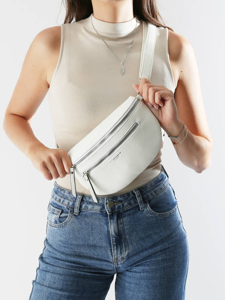 Belt Bag Miniprix White grained F8546 other view 1