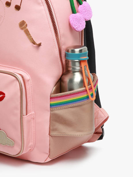 Bobby Backpack 1 Compartment Jeune premier Pink daydream girls G other view 5